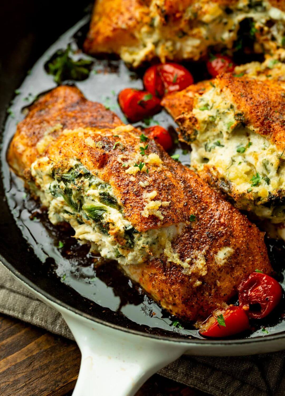stuffed salmon