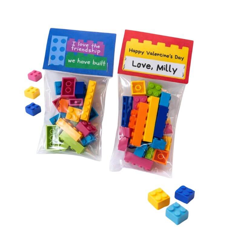 Building Bricks Valentines