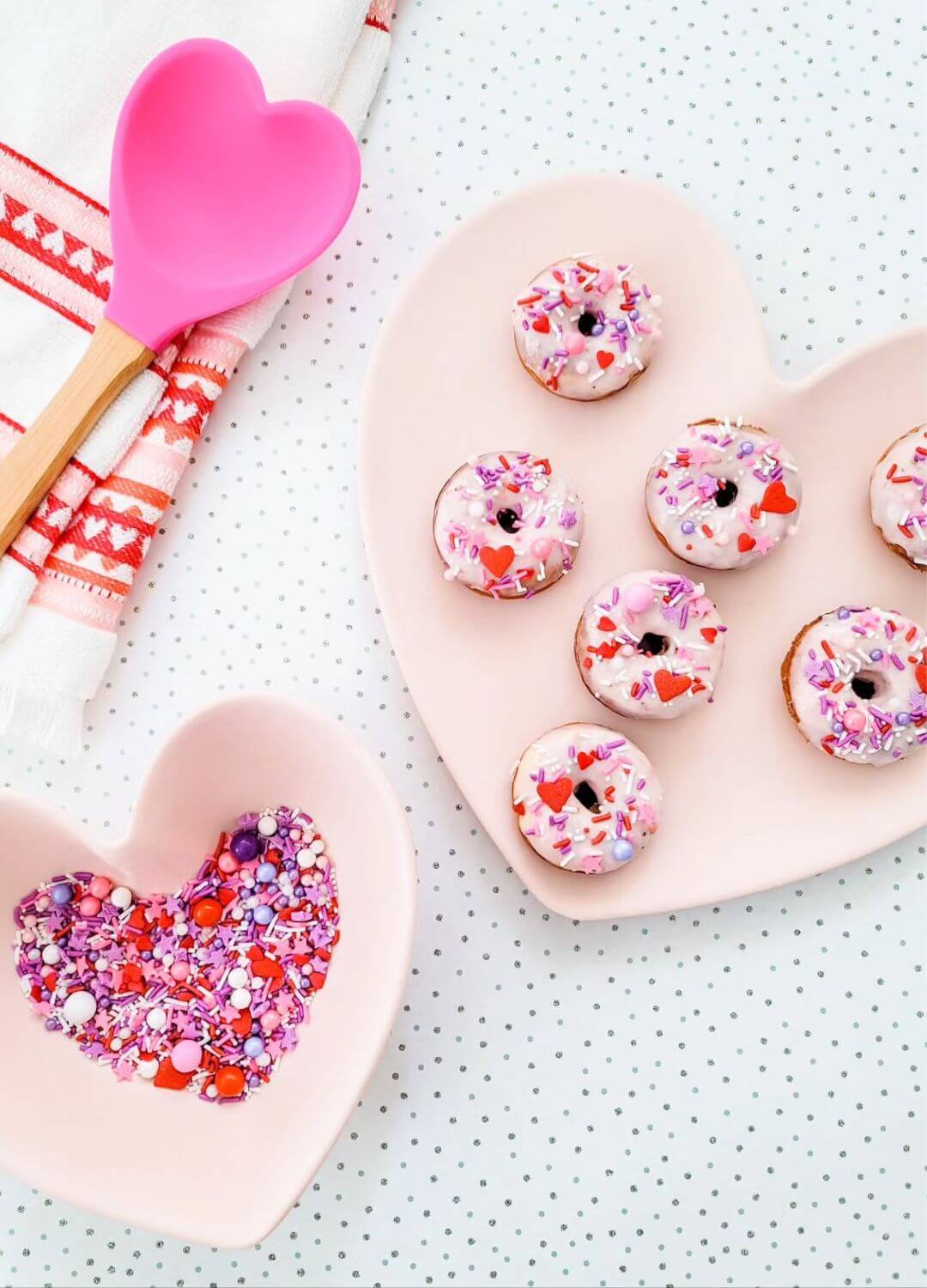 valentines day donuts