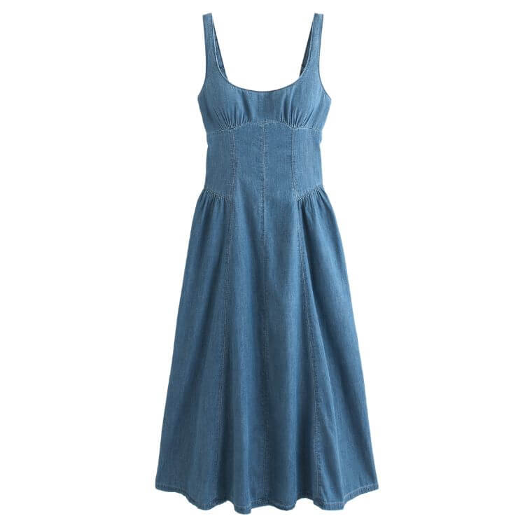 denim dress for spring