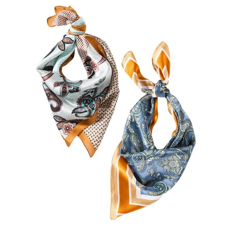 silk scarves for spring 