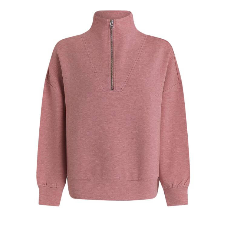 half-zip for capsule wardrobe 