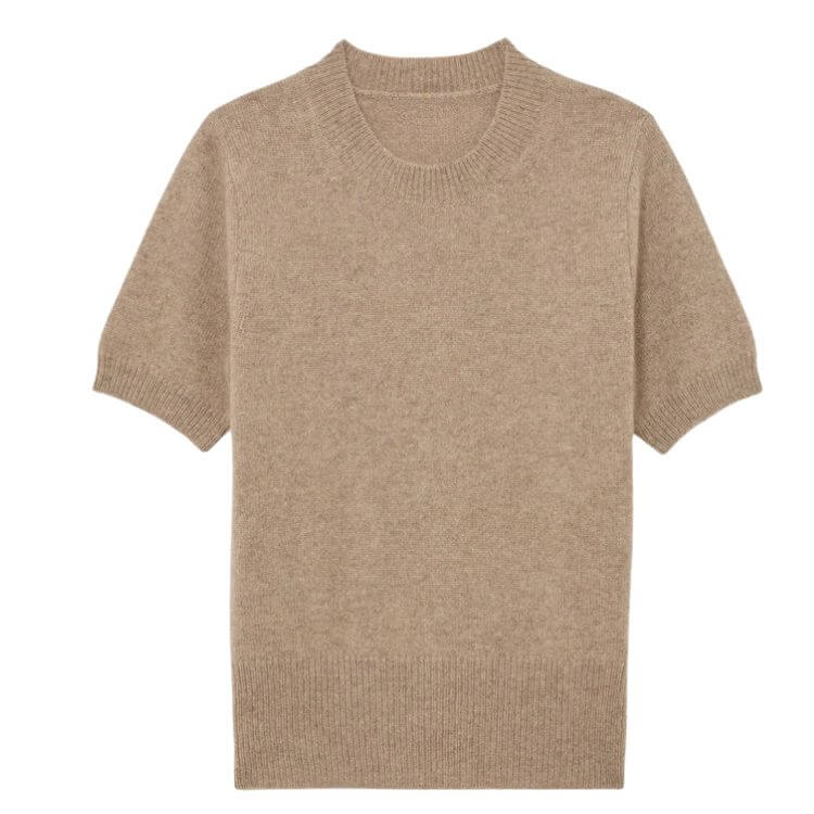 cashmere tee for spring 