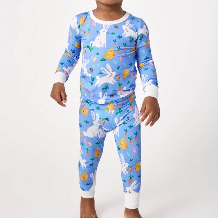 Bunny Patch Two-Piece Pajama Set