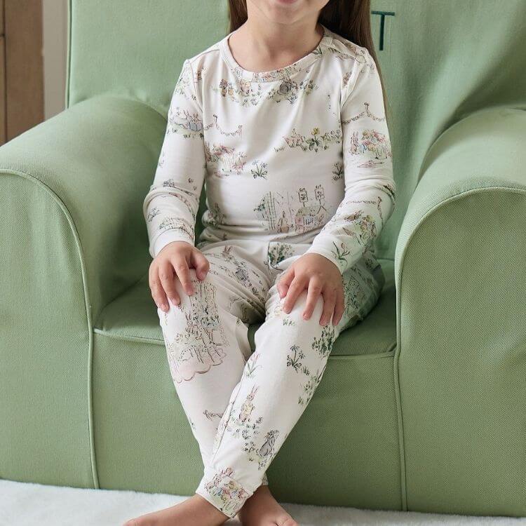 English Garden Tight Fit Pajama