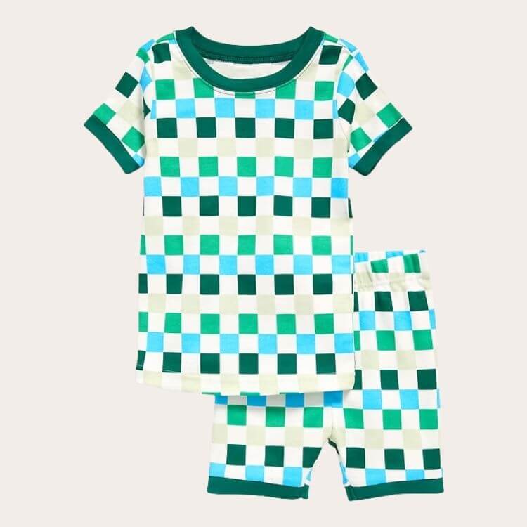 Printed Snug-Fit Pajama Set