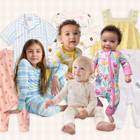 spring easter pajamas for kids