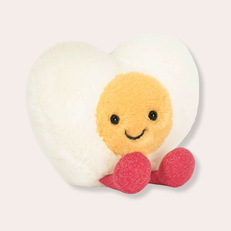 Heart Boiled Egg Plush