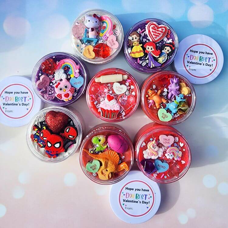 Valentine's Day Playdough Jar