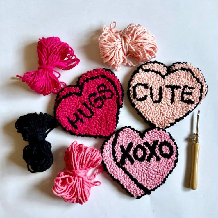 Beginner Heart Punch Needle Set