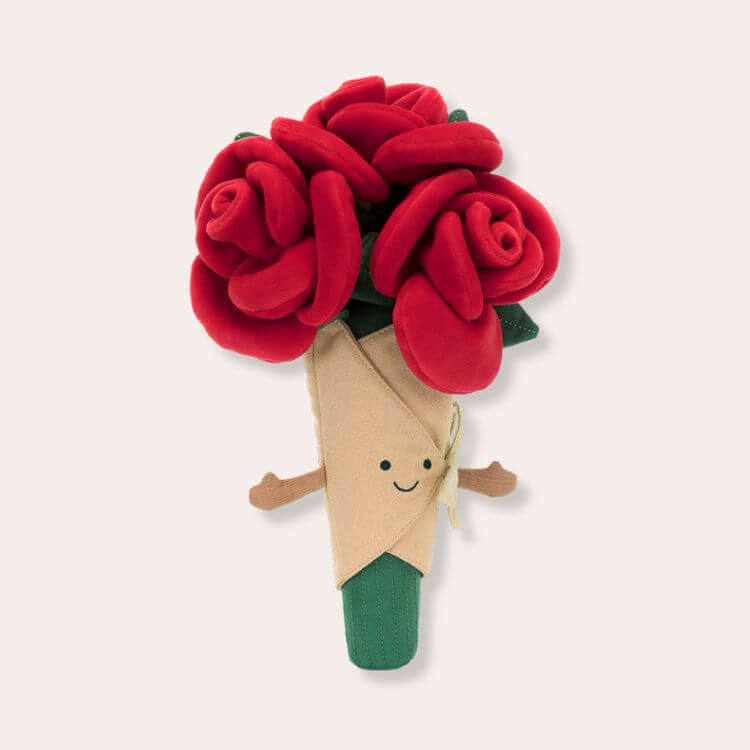 Amuseables Rose Bouquet Plushie