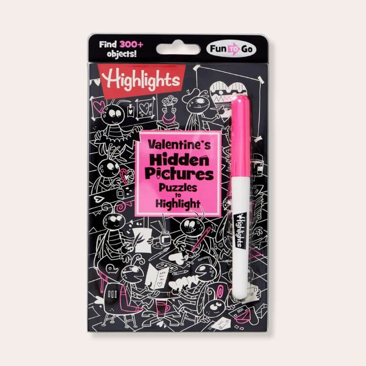 Valentine's Hidden Pictures Puzzles