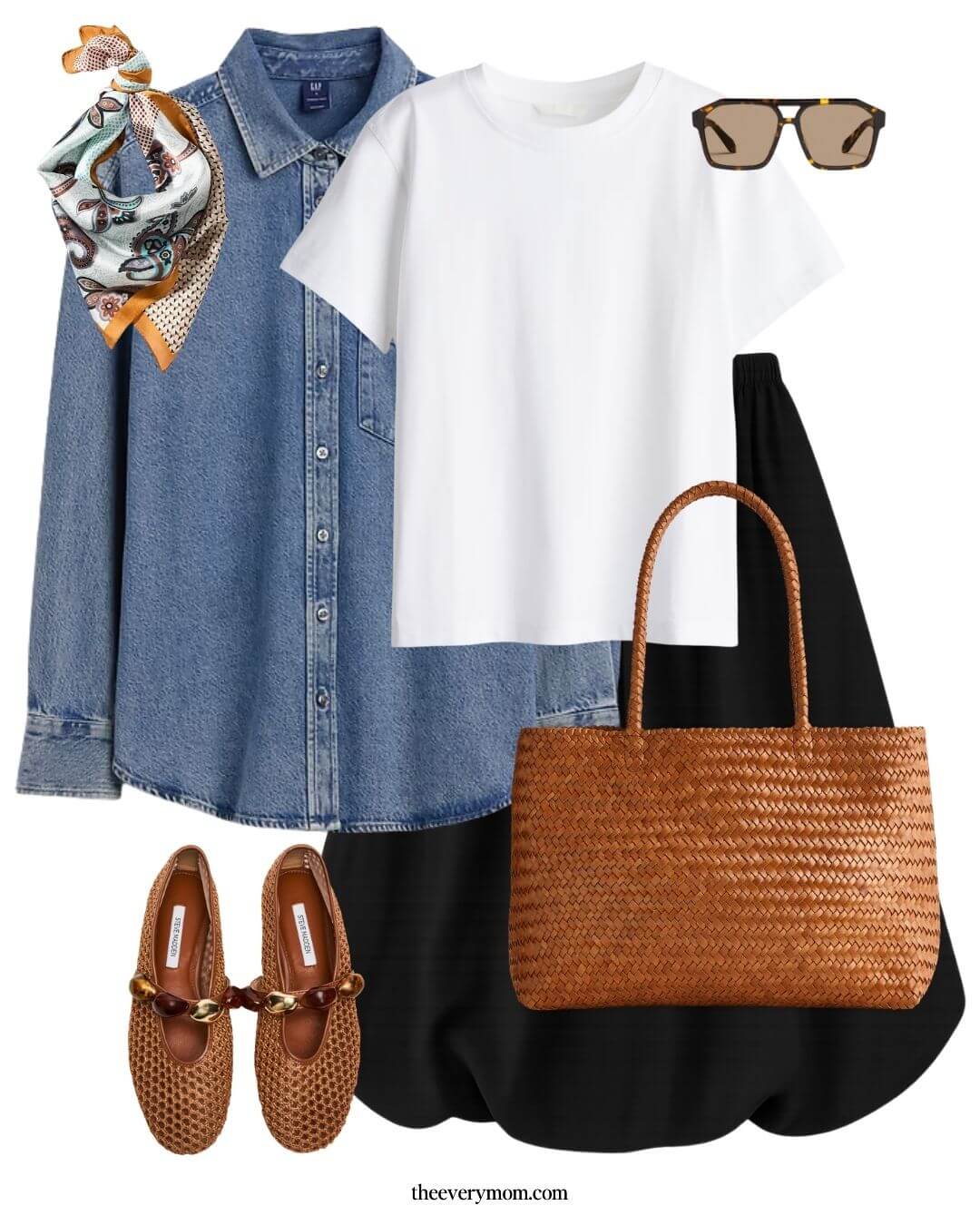 Spring Capsule Wardrobe  Outfit Idea