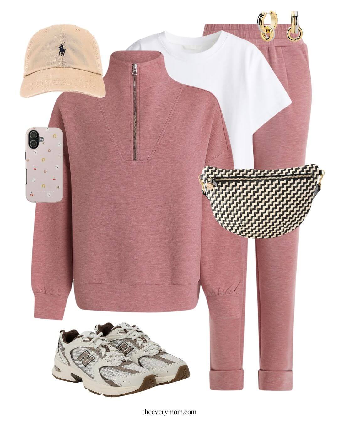 athleisure outfit idea for Spring Capsule
