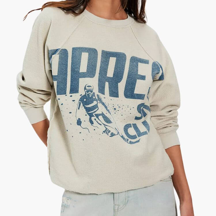 Retro Brand Apres Ski Pullover