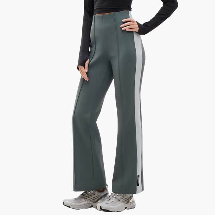Glacier High Rise Novelty Flare Pant