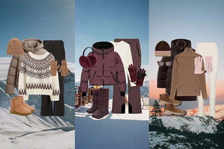 ski outfits for mom