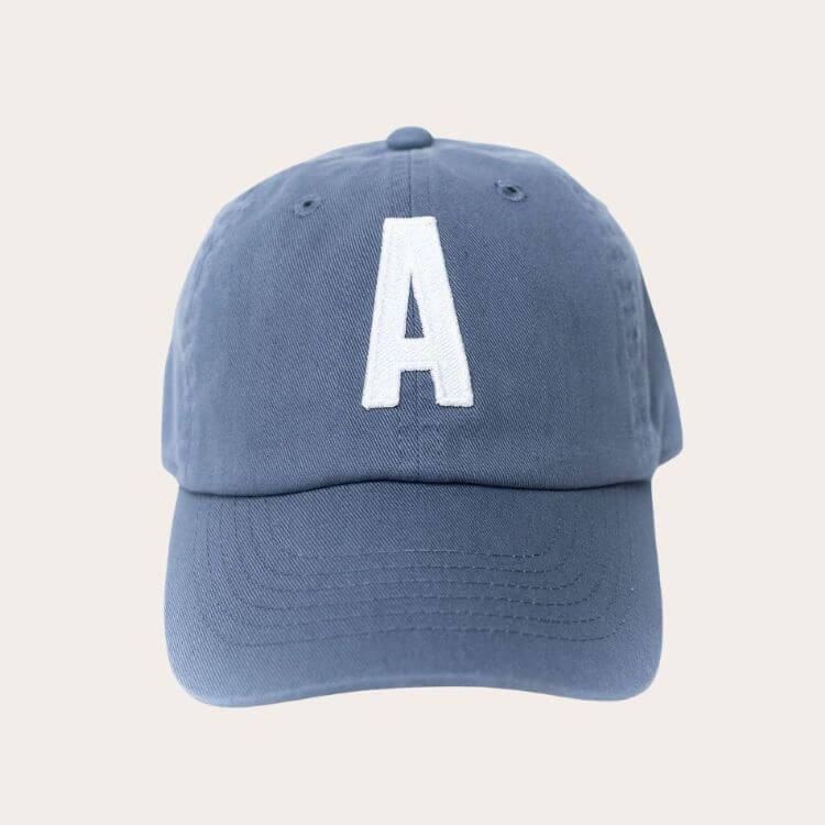 Letter Baseball Hat