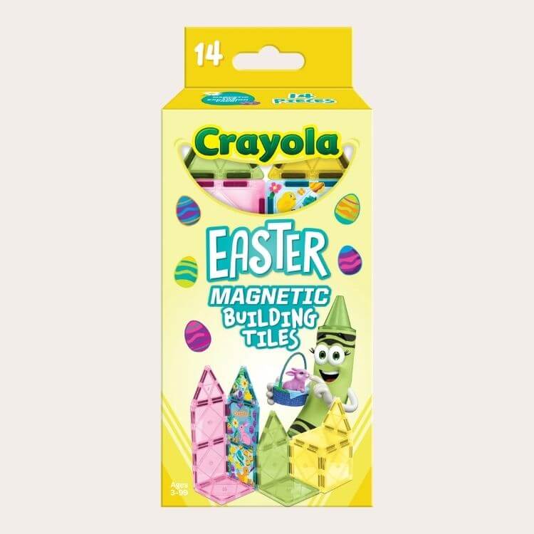 Crayola Easter Magnetic Tile Set
