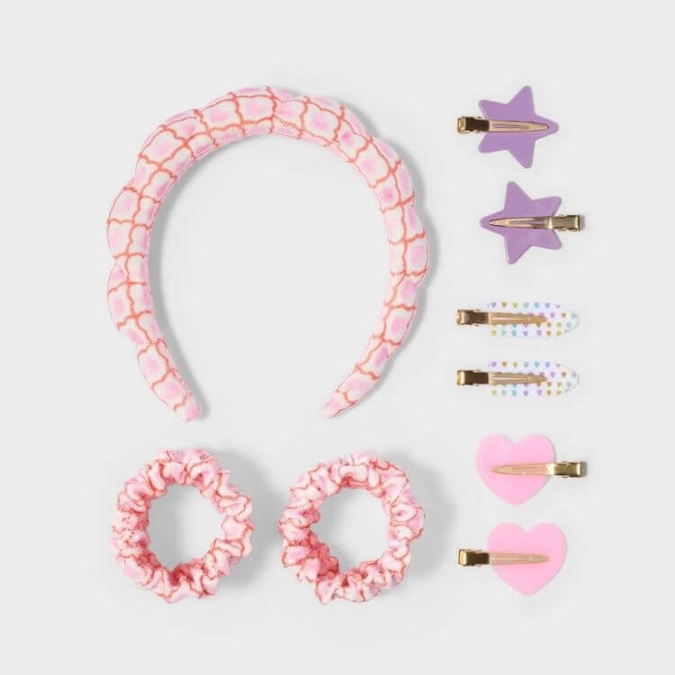 Headband Wristbands Clip Set