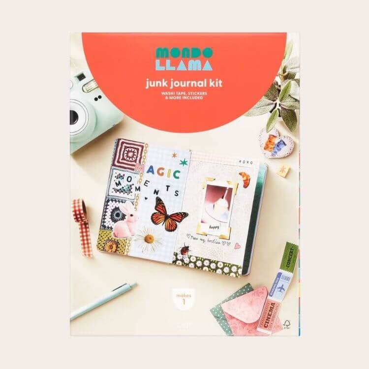 Junk Journal Craft Kit Gift