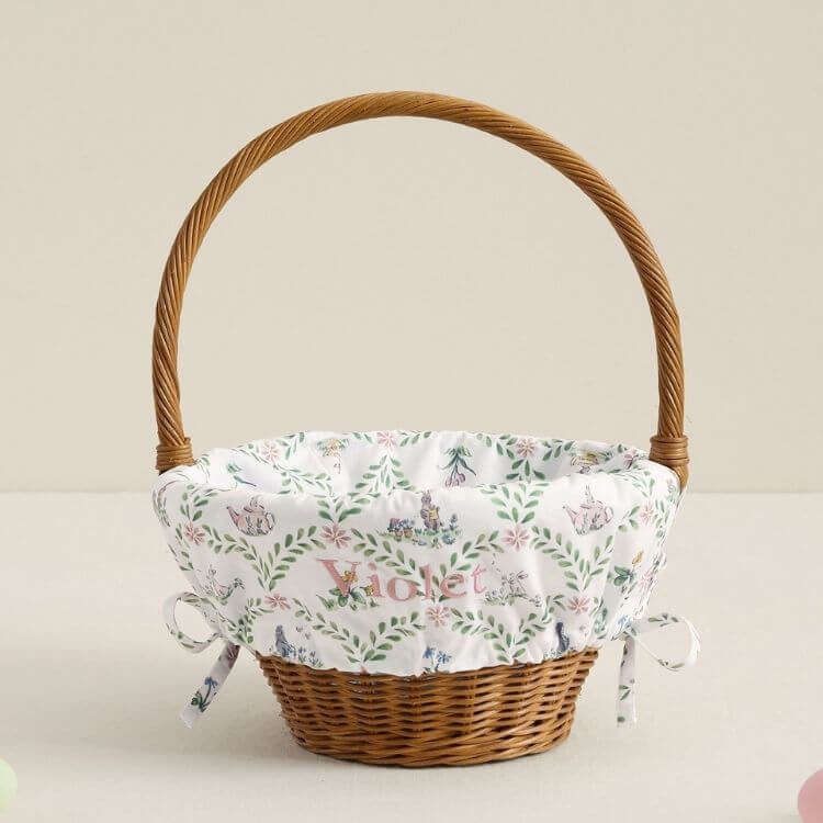 Scallop Icon Easter Basket Liner