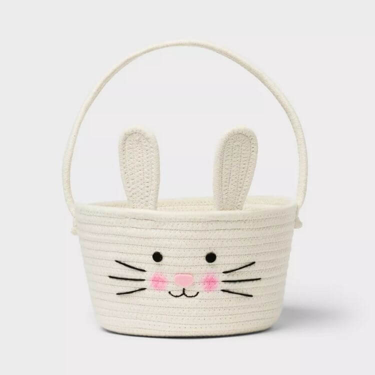 Easter Bunny Rope Basket