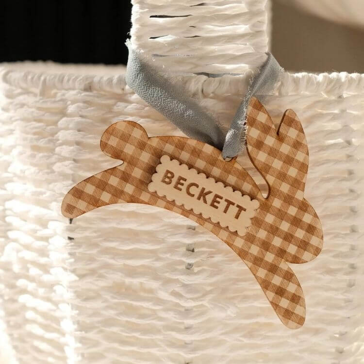 Personalized Easter Basket Tag