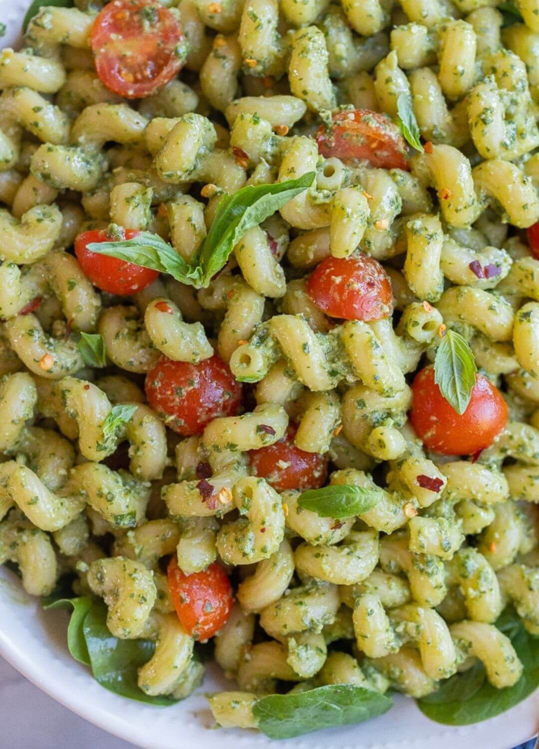 avocado pesto pasta