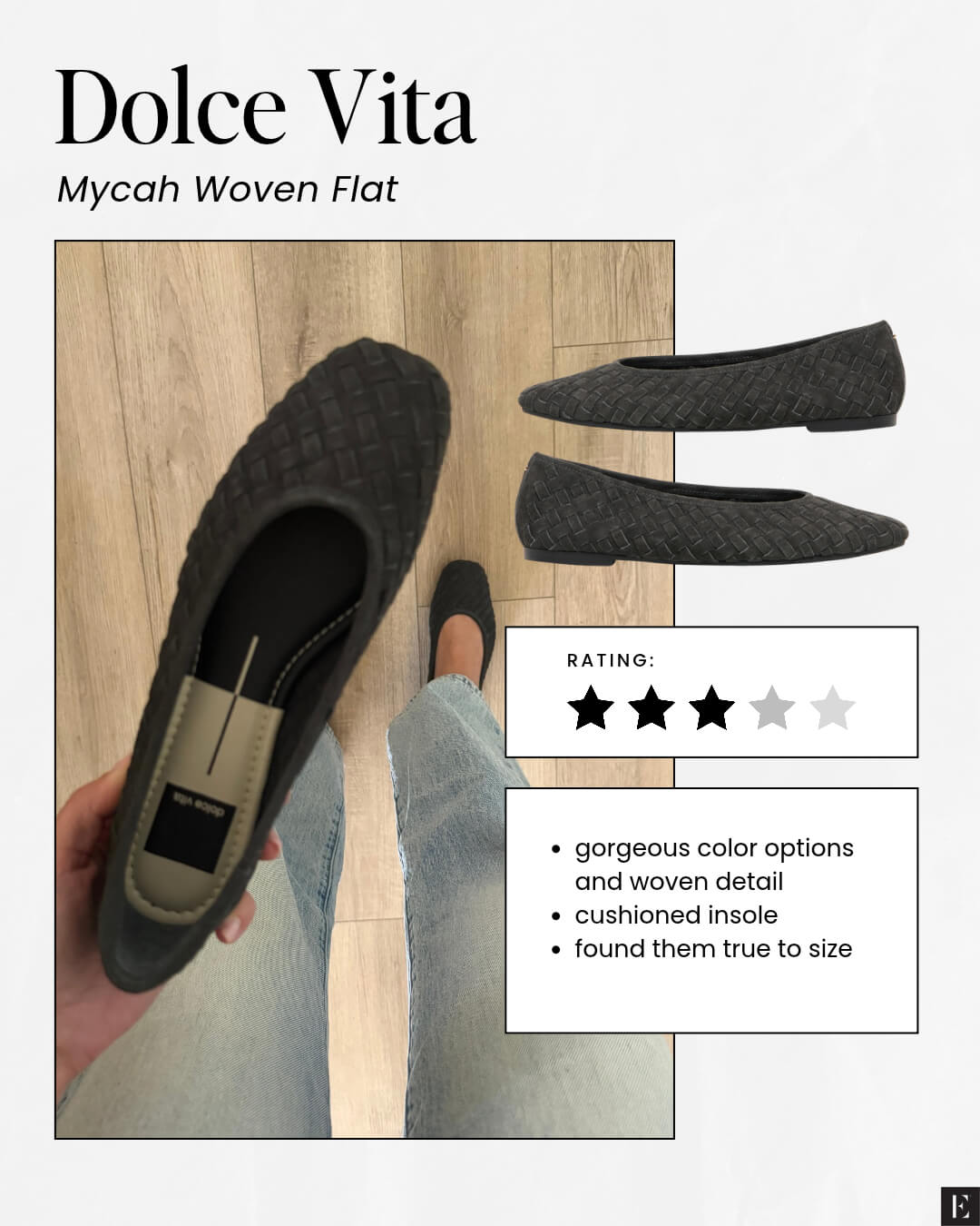 dolce vita woven flat best ballet flats