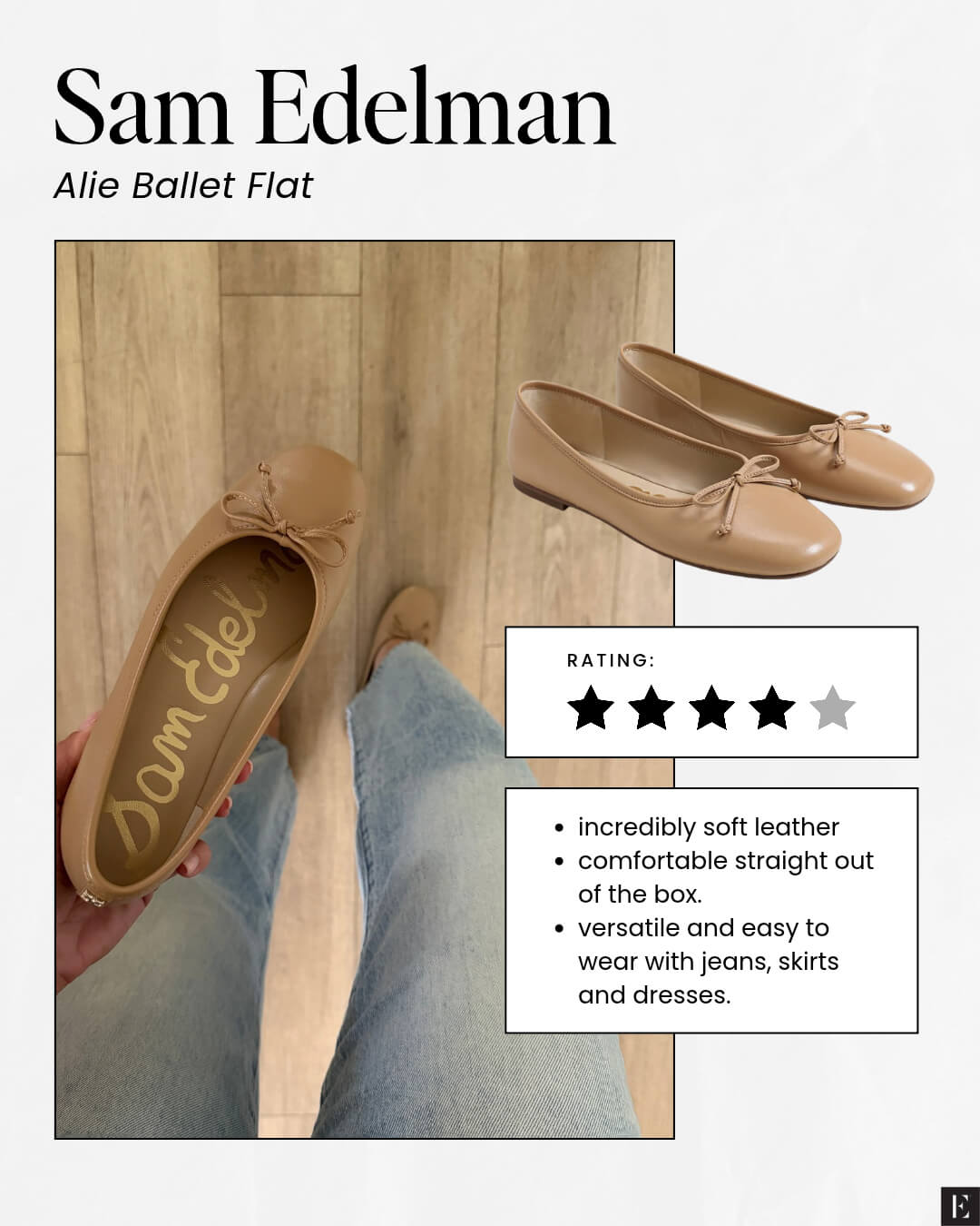 sam edelman allie flat best ballet flats