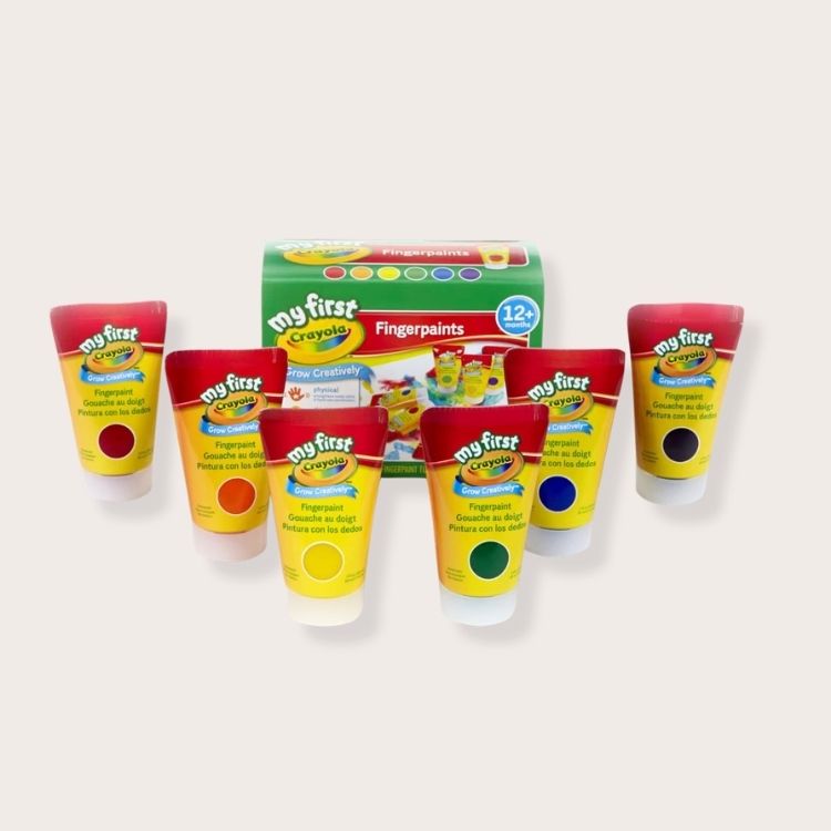Washable Finger Paints Set