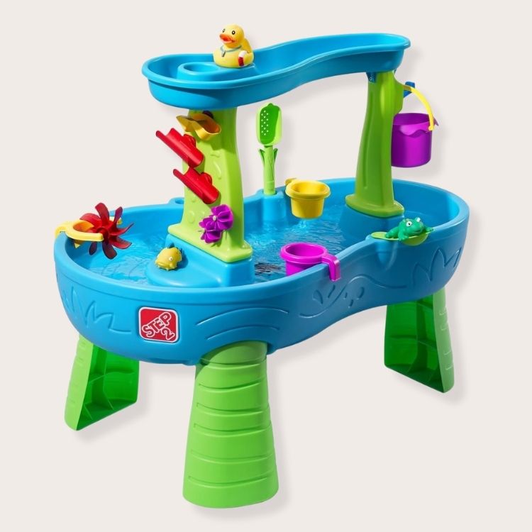 Rain Showers Splash Pond Water Table