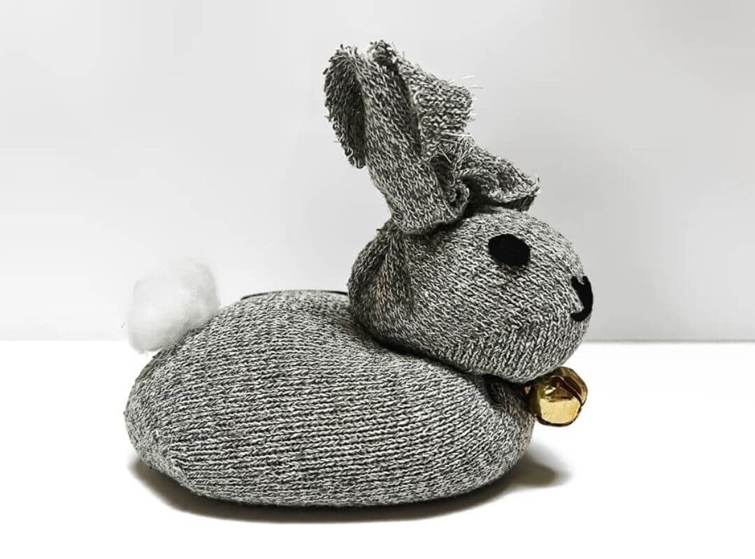 no sew sock bunny