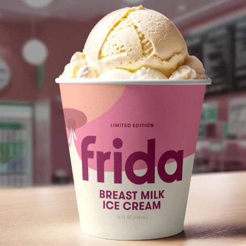 frida breast milk ice cream