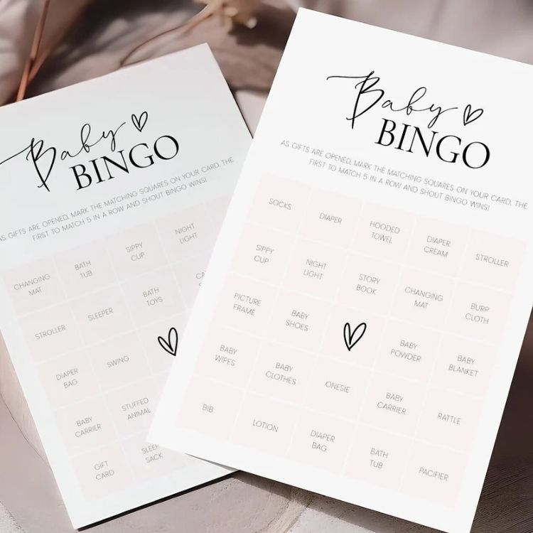 Baby BINGO Printable