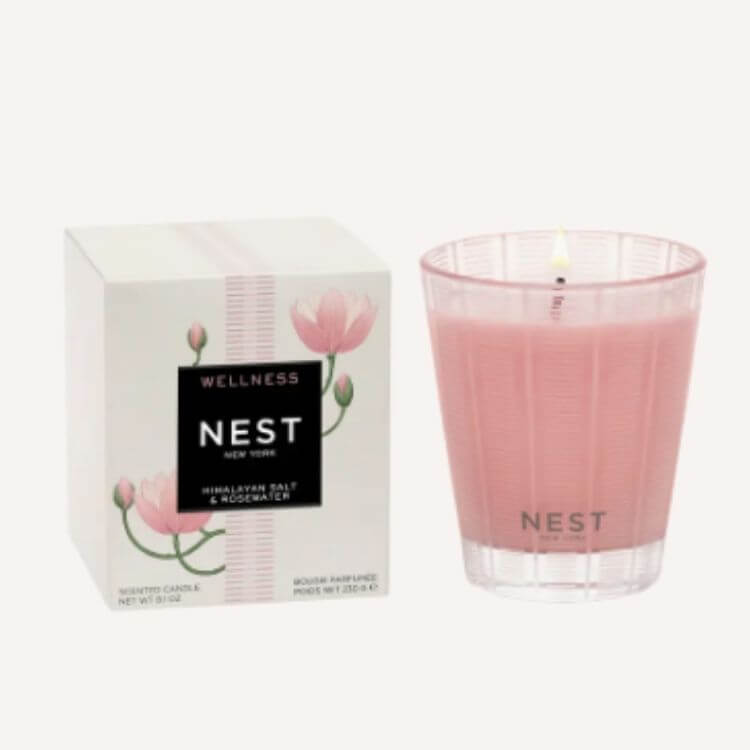 Himalayan Salt & Rosewater Candle