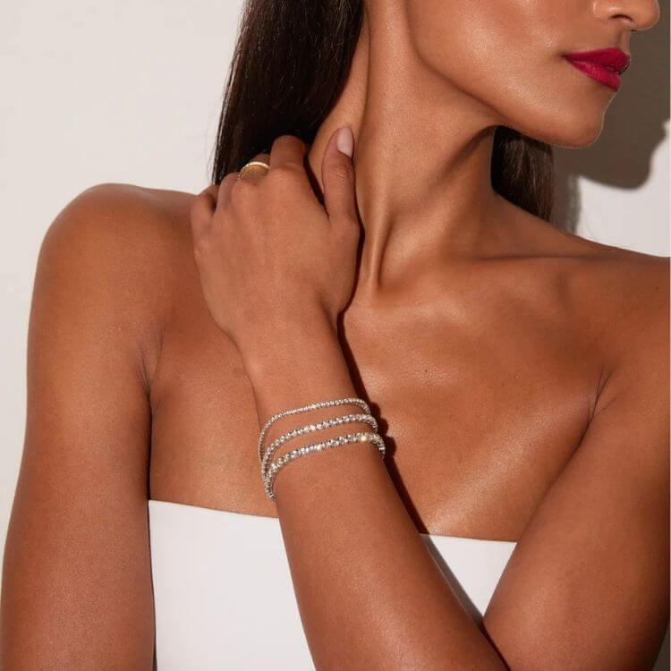 Sapphire Tennis Bracelet