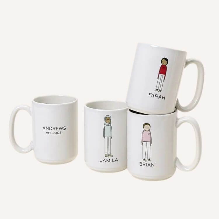 Personalized Family Mugs