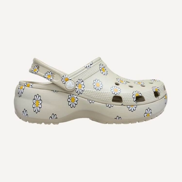 Classic Platform Floral Clog
