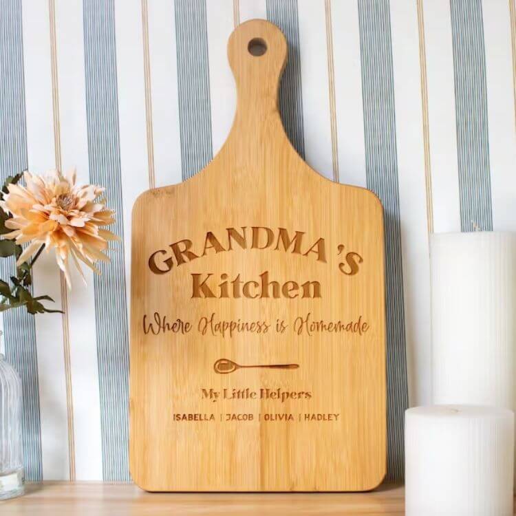 Personalized Kitchen Cutting Board