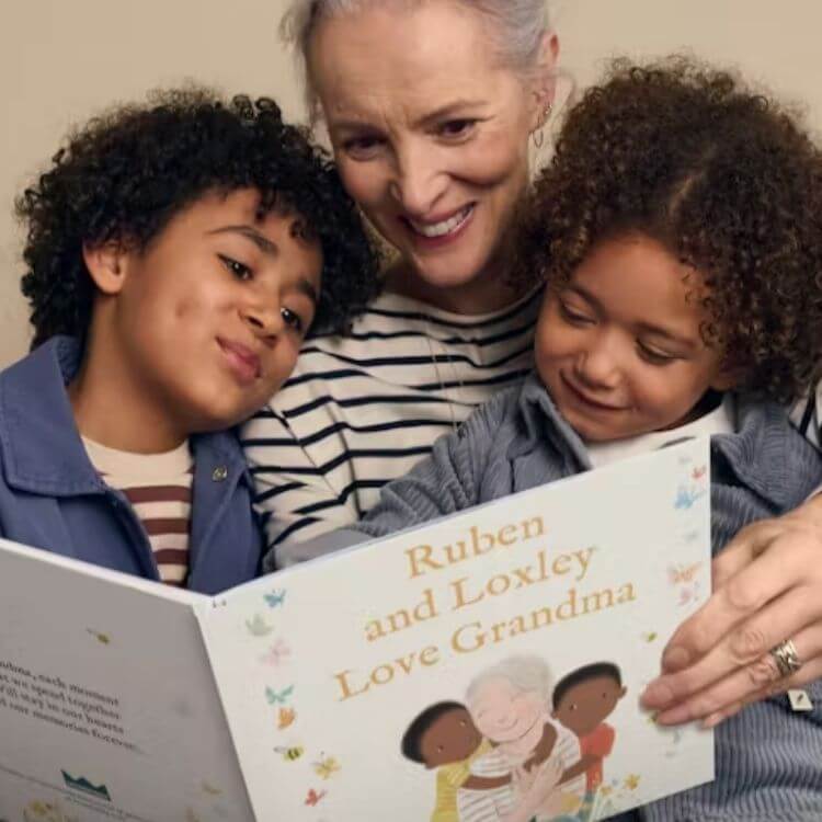 Personalized We Love Grandma Book
