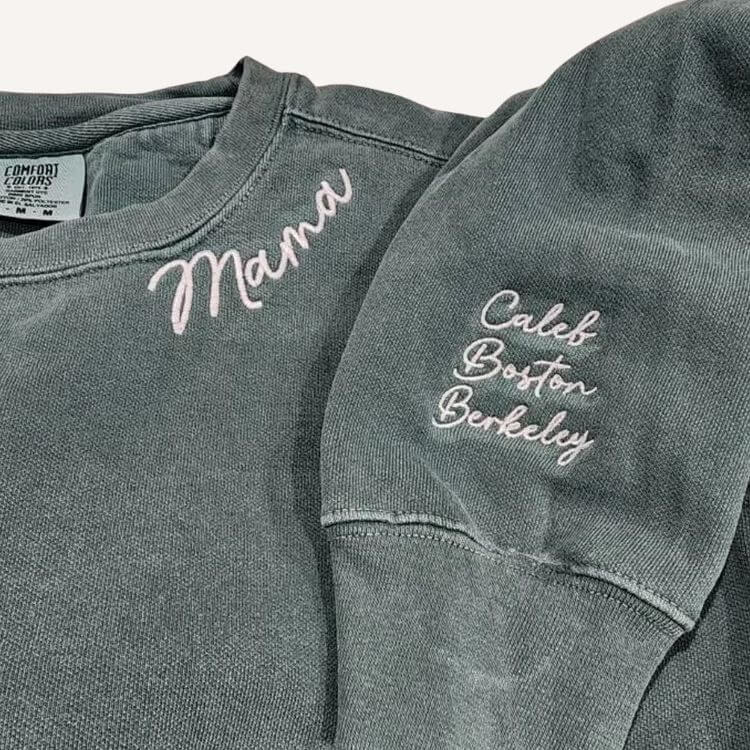 Embroidered Sweatshirt