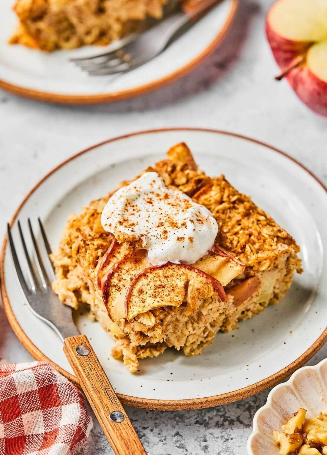 apple cinnamon oatmeal mother's day brunch recipes