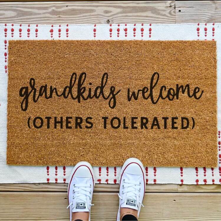 Grandkids Welcome Mat