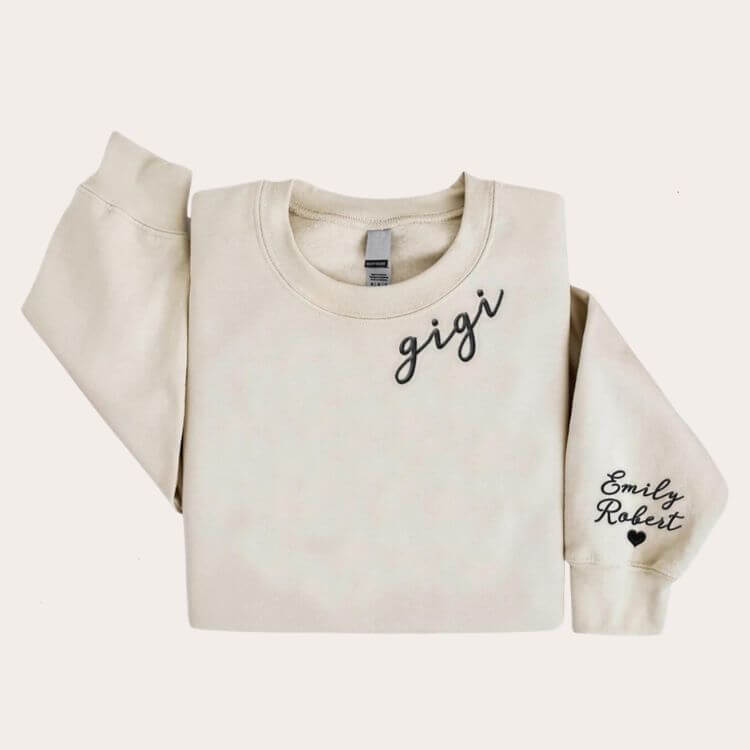 Embroidered Sweatshirt