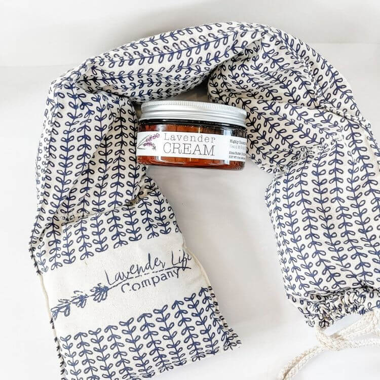 Lavender Cream & Warming Neck Wrap