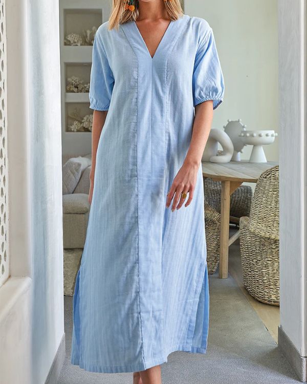 lake kaftan dress