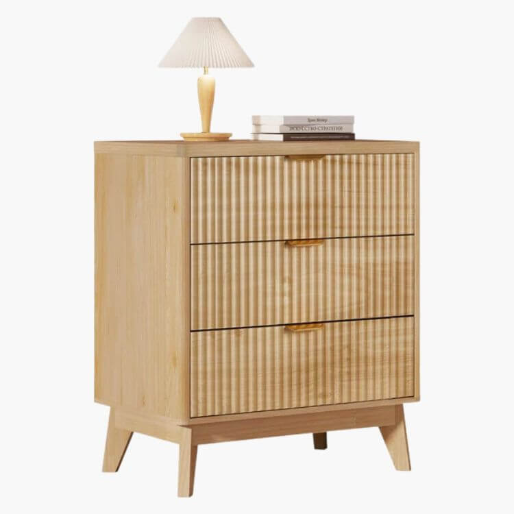 Wood Nightstand