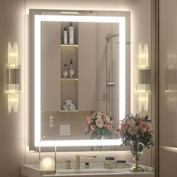 LED Anti-Fog Vanity Mirror